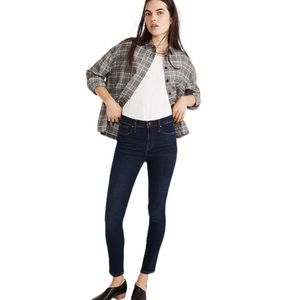 Madewell 9" Mid-Rise Skinny Jeans in Orlando Wash TENCEL Denim Edition Size 27